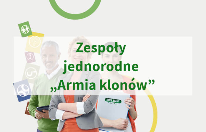 Zespoły jednorodne - Armia klonów