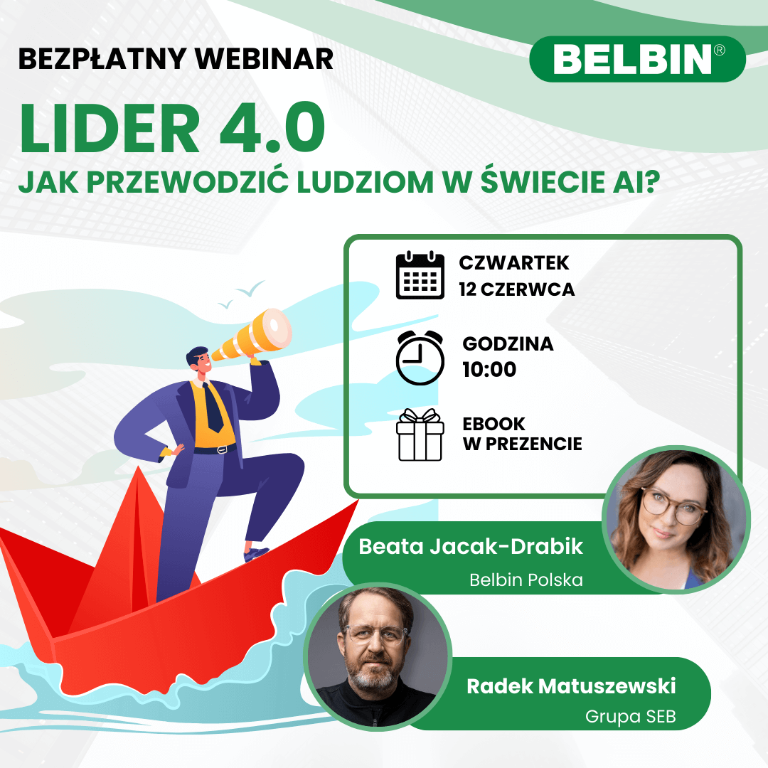 Lider 4.0 – Jak przewodzić ludziom w świecie AI Lider 4.0 - Jak przewodzić ludziom w świecie AI